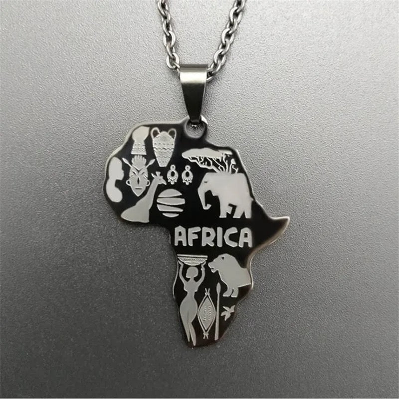 Colgante áfrica figuras